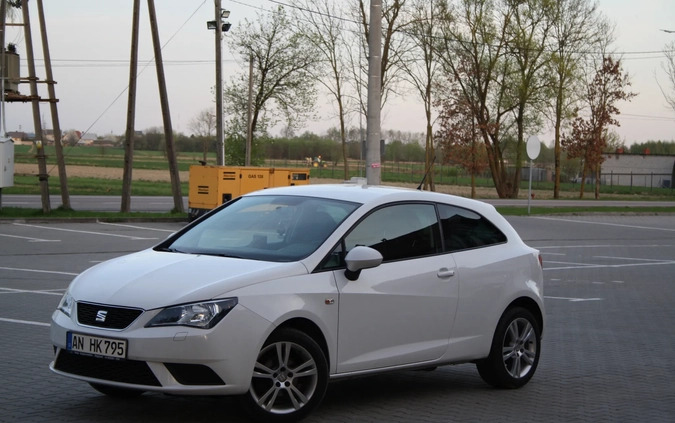 Seat Ibiza cena 22900 przebieg: 225000, rok produkcji 2014 z Piaski małe 352